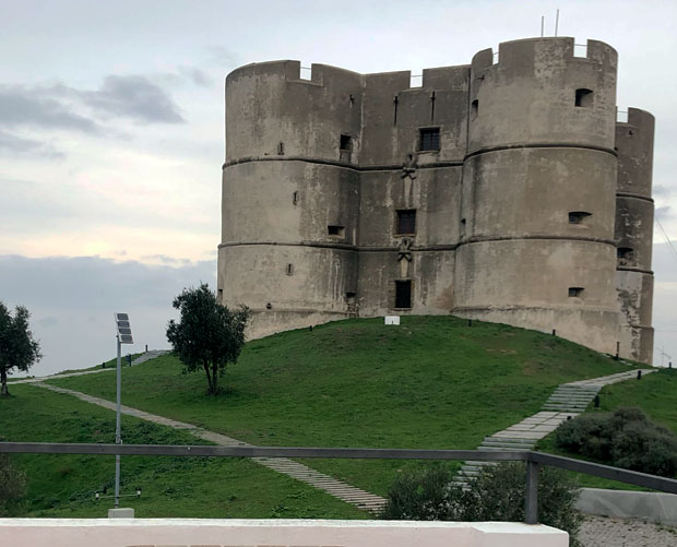 Castelo bem preservado é uma das atrações de Evoramonte | Foto: Giuliana Miranda/Folhapress